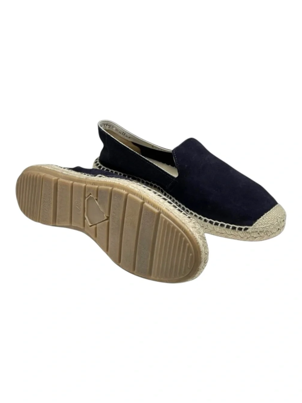 Bettye Muller ❤︎ Freestyle Suede Loafer Flats Espadrilles ❤︎ Navy ❤︎︎ 37 6.5M 7M